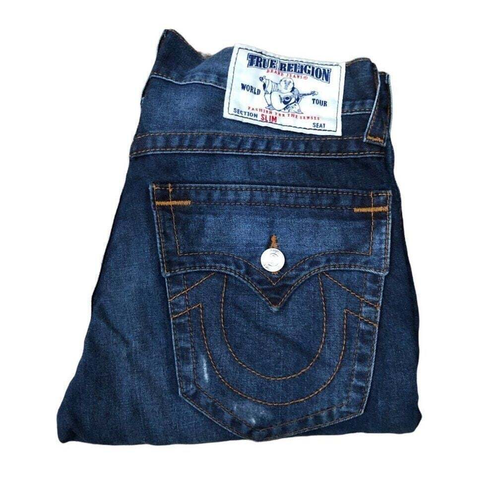 True Religion Jeans Size 30 SLIM Blue